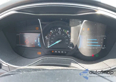 2017 Ford Fusion Hybrid Se из США, поврежденный, VIN 3FA6P0LU8HR380632